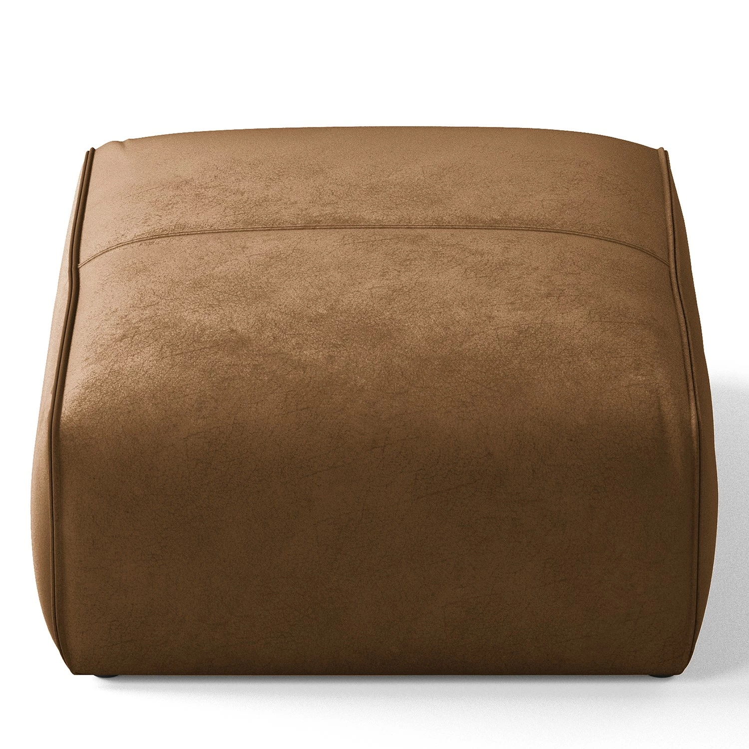 Studio Copenhagen Polsterhocker HUDSON - Microfaser Teda: Braun 4 Studio Copenhagen Polsterhocker HUDSON - Microfaser Teda: Braun – Bild 4