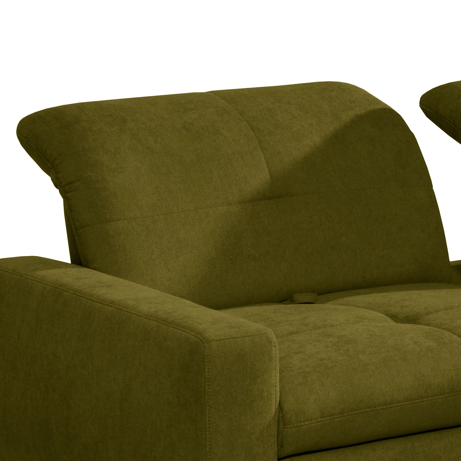 ADA trendline Ecksofa Newby - Chenille - Grün - Longchair davorstehend rechts - Ohne Schlaffunktion 4 ADA trendline Ecksofa Newby - Chenille - Grün - Longchair davorstehend rechts - Ohne Schlaffunktion – Bild 4