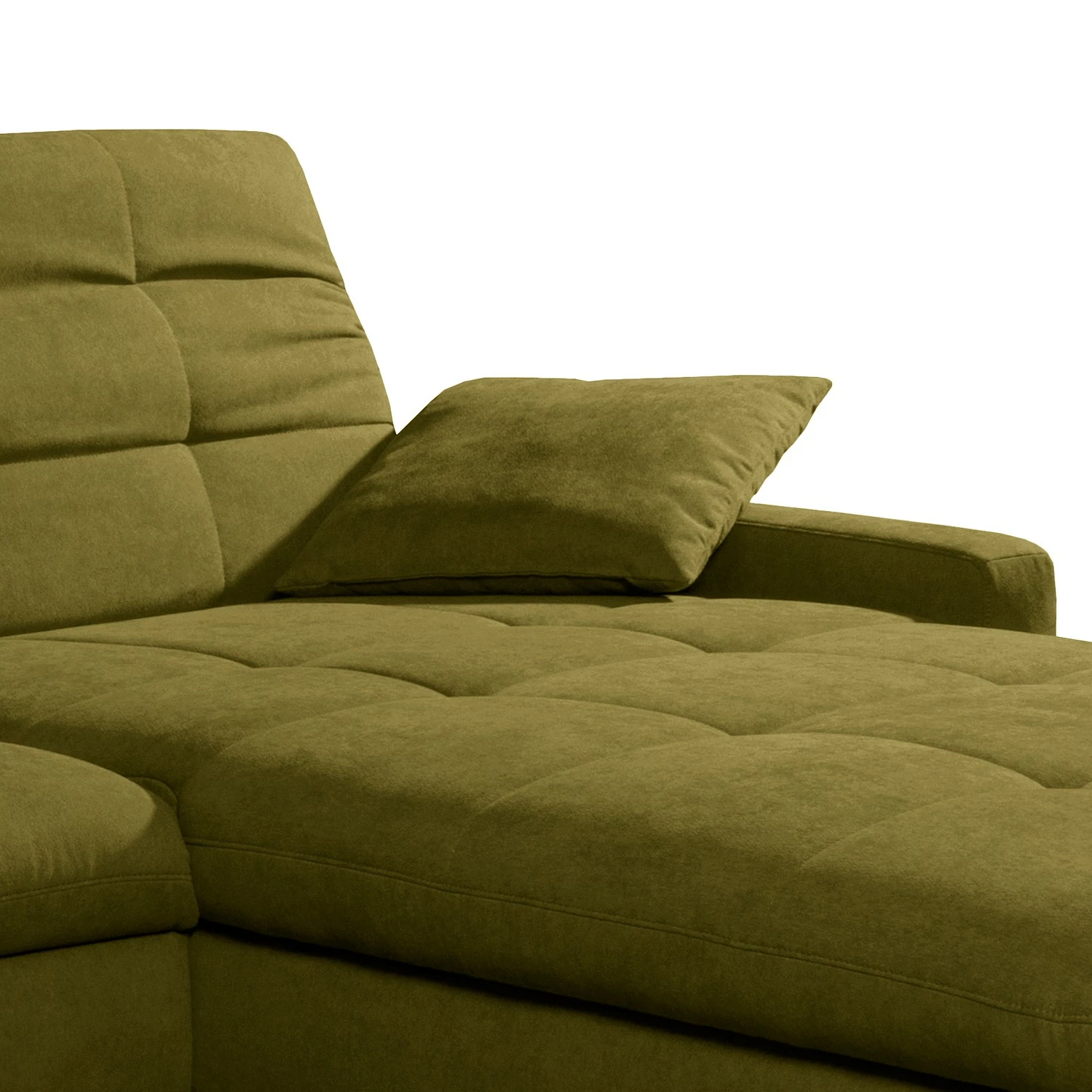 ADA trendline Ecksofa Newby - Chenille - Grün - Longchair davorstehend rechts - Ohne Schlaffunktion 6 ADA trendline Ecksofa Newby - Chenille - Grün - Longchair davorstehend rechts - Ohne Schlaffunktion – Bild 6