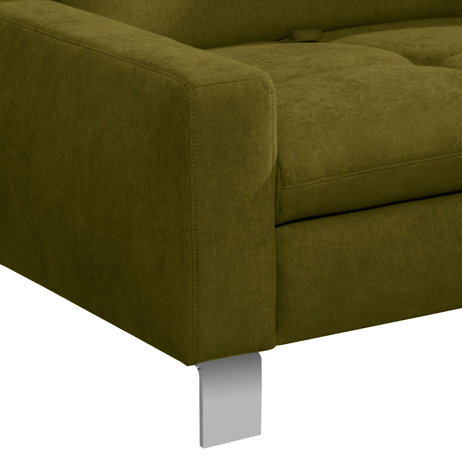 ADA trendline Ecksofa Newby - Chenille - Grün - Longchair davorstehend rechts - Ohne Schlaffunktion 7 ADA trendline Ecksofa Newby - Chenille - Grün - Longchair davorstehend rechts - Ohne Schlaffunktion – Bild 7