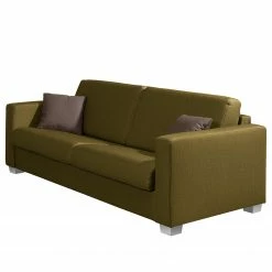 ADA trendline Schlafsofa Oprah - Webstoff - Altgrün