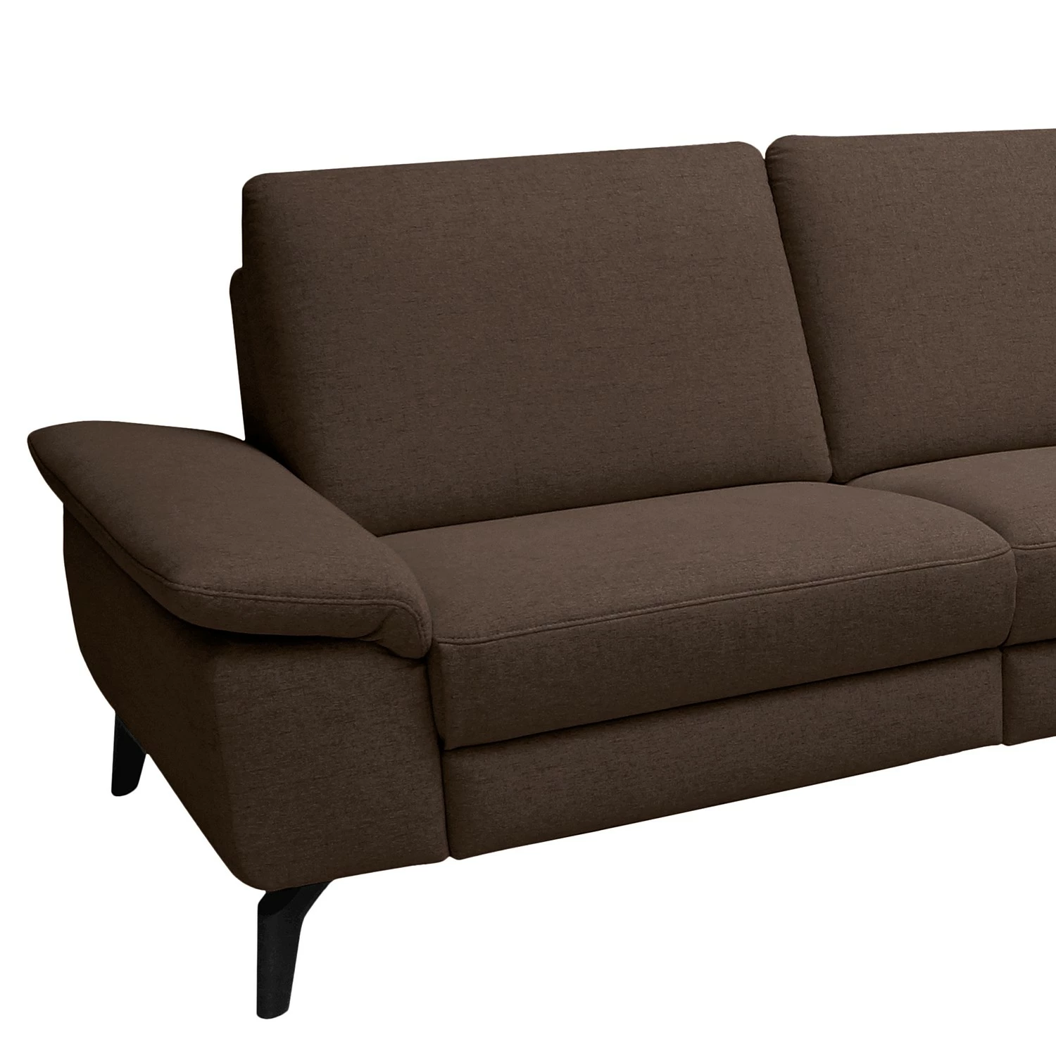 ADA trendline Ecksofa Nando - Flachgewebe - Braun - Longchair davorstehend rechts - Elektrisch verstellbar: 2 Motoren mit Kabel 11 ADA trendline Ecksofa Nando - Flachgewebe - Braun - Longchair davorstehend rechts - Elektrisch verstellbar: 2 Motoren mit Kabel – Bild 11