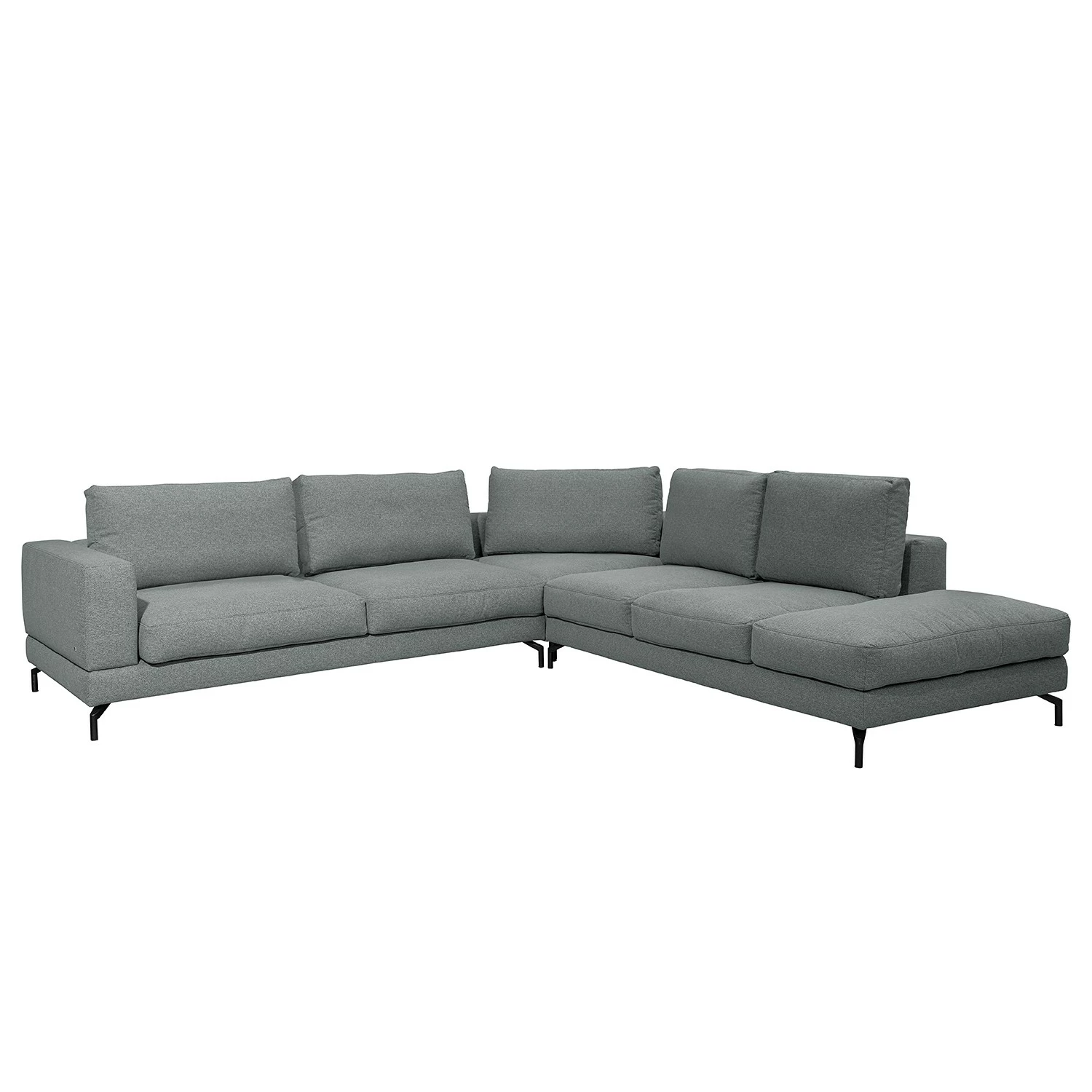 ADA trendline Ecksofa Nuoro - Webstoff - Taubengrau - Armlehne davorstehend links 1 ADA trendline Ecksofa Nuoro - Webstoff - Taubengrau - Armlehne davorstehend links