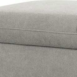 Loftscape Polsterhocker Gothem - Webstoff Palila: Granit -WOHNZIMMERMÖBEL Verkäufe 1000317030 220120 115414000111 DETAILS P000000001000317030