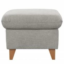 Loftscape Polsterhocker Gothem - Webstoff Palila: Granit -WOHNZIMMERMÖBEL Verkäufe 1000317030 220120 11541400098 DETAILS P000000001000317030