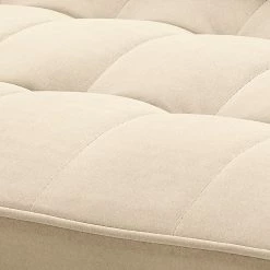 Norrwood Sofa Lobbes (3-Sitzer) - Samt Vaia: Creme -WOHNZIMMERMÖBEL Verkäufe 1000318765 220106 16470500205 DETAILS P000000001000318765