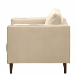 Norrwood Sessel Lobbes - Samt Vaia: Creme -WOHNZIMMERMÖBEL Verkäufe 1000318785 220106 16471200300 DETAILS P000000001000318785