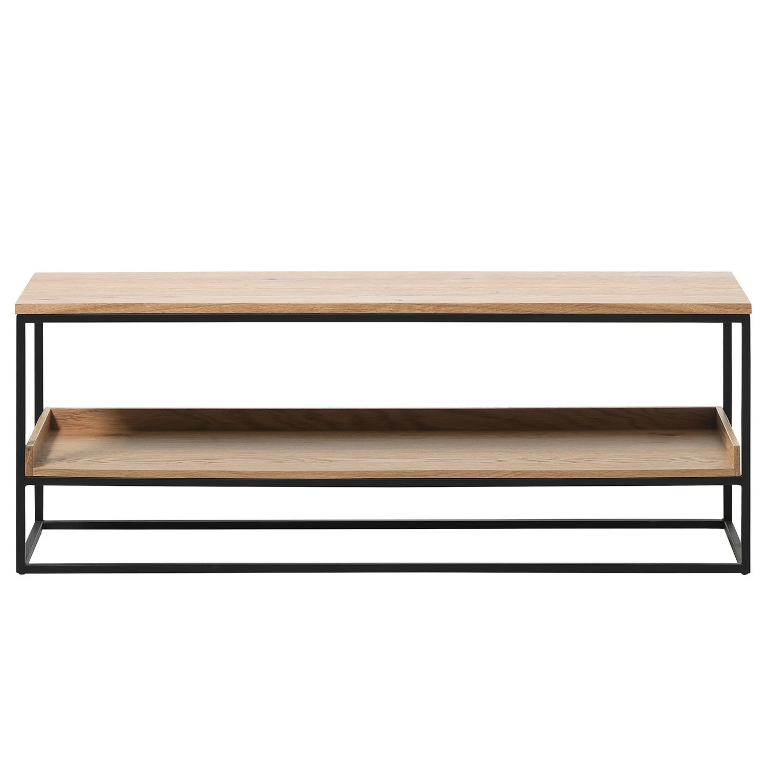 Red Living TV-Rack Ratho - Echtholzfurnier / Metall - Eiche 3 Red Living TV-Rack Ratho - Echtholzfurnier / Metall - Eiche – Bild 3