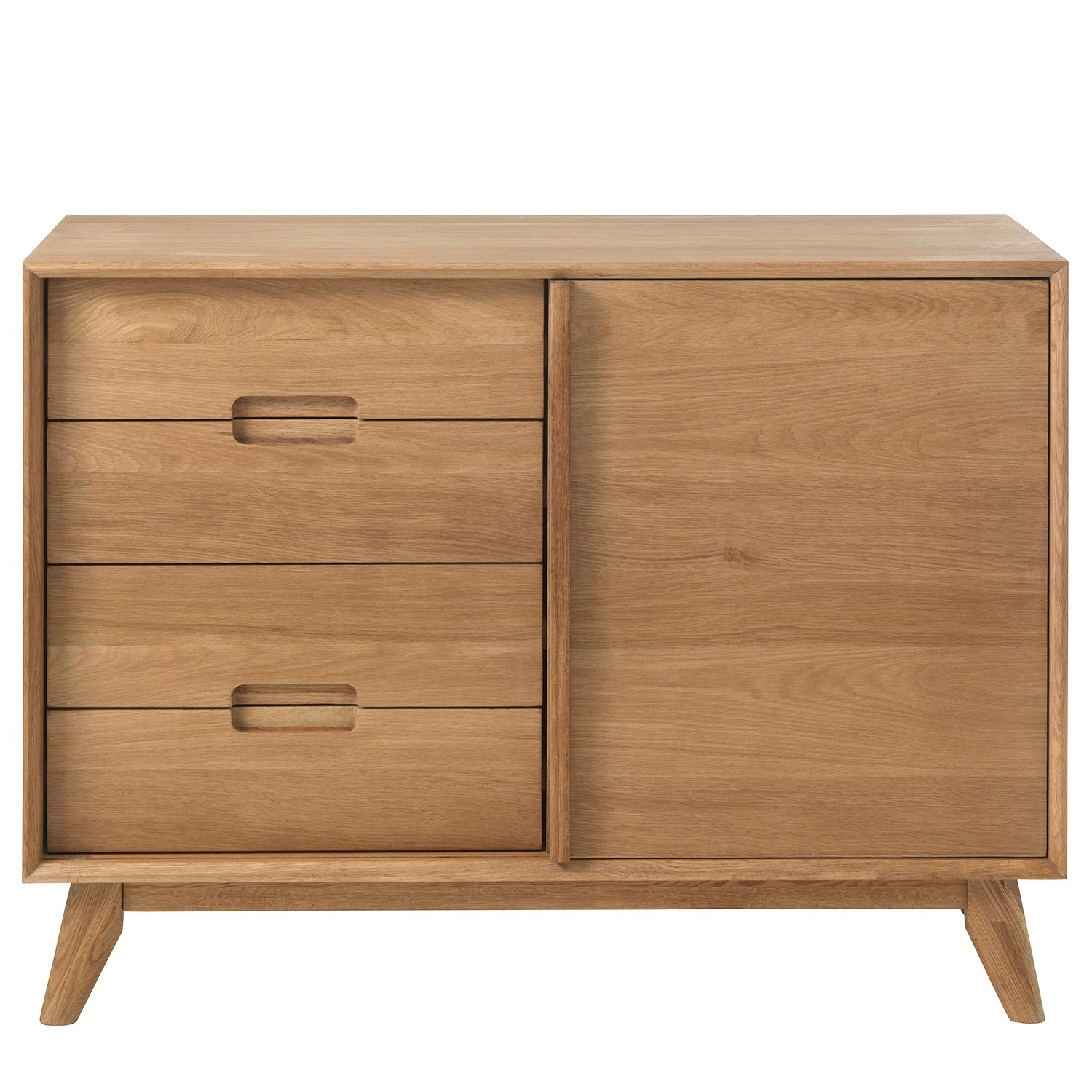 Loftscape Kommode Randers - Echtholzfurnier - Eiche 1 Loftscape Kommode Randers - Echtholzfurnier - Eiche