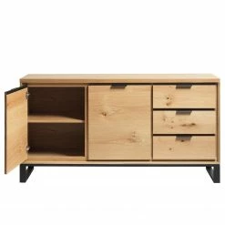 Loftscape Sideboard Limoges - Echtholzfurnier / Metall - Eiche / Schwarz 16 Loftscape Sideboard Limoges - Echtholzfurnier / Metall - Eiche / Schwarz -WOHNZIMMERMÖBEL Verkäufe 1000319435 220107 101929000119 DETAILS P000000001000319435