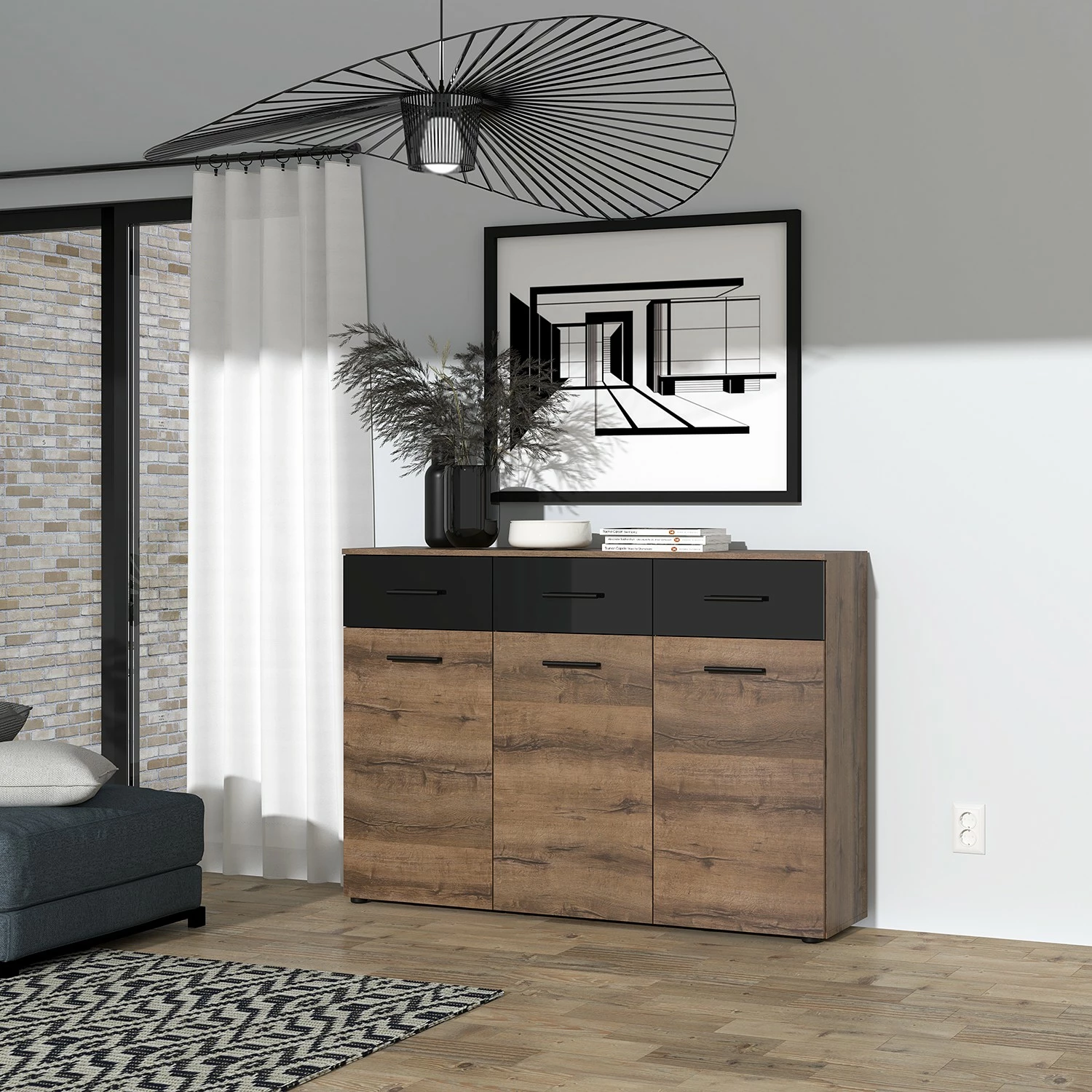 Loftscape Kommode Oliver 2 Loftscape Kommode Oliver – Bild 2