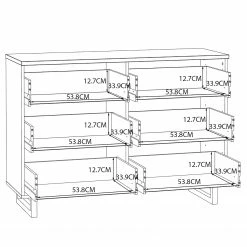 Loftscape Kommode Merkin -WOHNZIMMERMÖBEL Verkäufe 1000324996 220203 150533000501 SKETCH DETAILS P000000001000324996 sketch