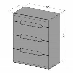 Loftscape Kommode Tandel 5 Loftscape Kommode Tandel -WOHNZIMMERMÖBEL Verkäufe 1000325245 220121 150520000500 SKETCH DETAILS P000000001000325245 sketch