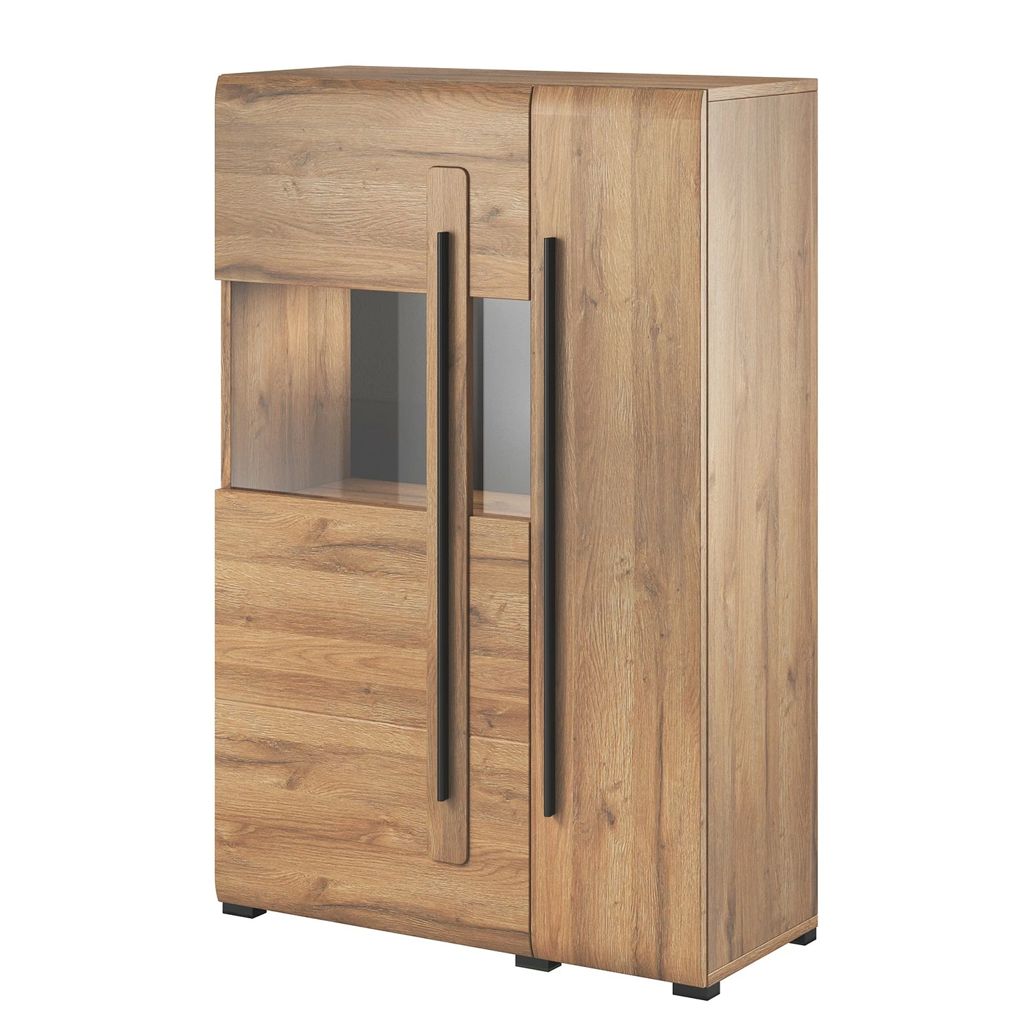 Loftscape Wohnwand Tyfta I (4-teilig) - Eiche Grandson Dekor 5 Loftscape Wohnwand Tyfta I (4-teilig) - Eiche Grandson Dekor – Bild 5