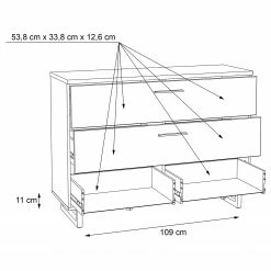 Loftscape Kommode Morten -WOHNZIMMERMÖBEL Verkäufe 1000328563 220204 104814000501 SKETCH DETAILS P000000001000328563 sketch