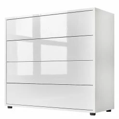 Loftscape Schuhkommode Miltach V - Hochglanz Weiß / Matt Weiß -WOHNZIMMERMÖBEL Verkäufe 1000329151 220127 17221500031 DETAILS P000000001000329151