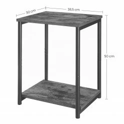 Red Living Beistelltisch Uberto - Braun / Schwarz -WOHNZIMMERMÖBEL Verkäufe 1000329419 220203 161554000500 SKETCH DETAILS P000000001000329419 sketch