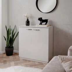 Loftscape Kommode Modica I - Hochglanz Weiß -WOHNZIMMERMÖBEL Verkäufe 1000329951 220203 16145000020 MOOD DETAILS P000000001000329951 mood