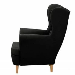 Norrwood Ohrensessel Ranu I - Microfaser Enza: Schwarz 14 Norrwood Ohrensessel Ranu I - Microfaser Enza: Schwarz -WOHNZIMMERMÖBEL Verkäufe 1000329981 220304 040 DETAILS P000000001000329981