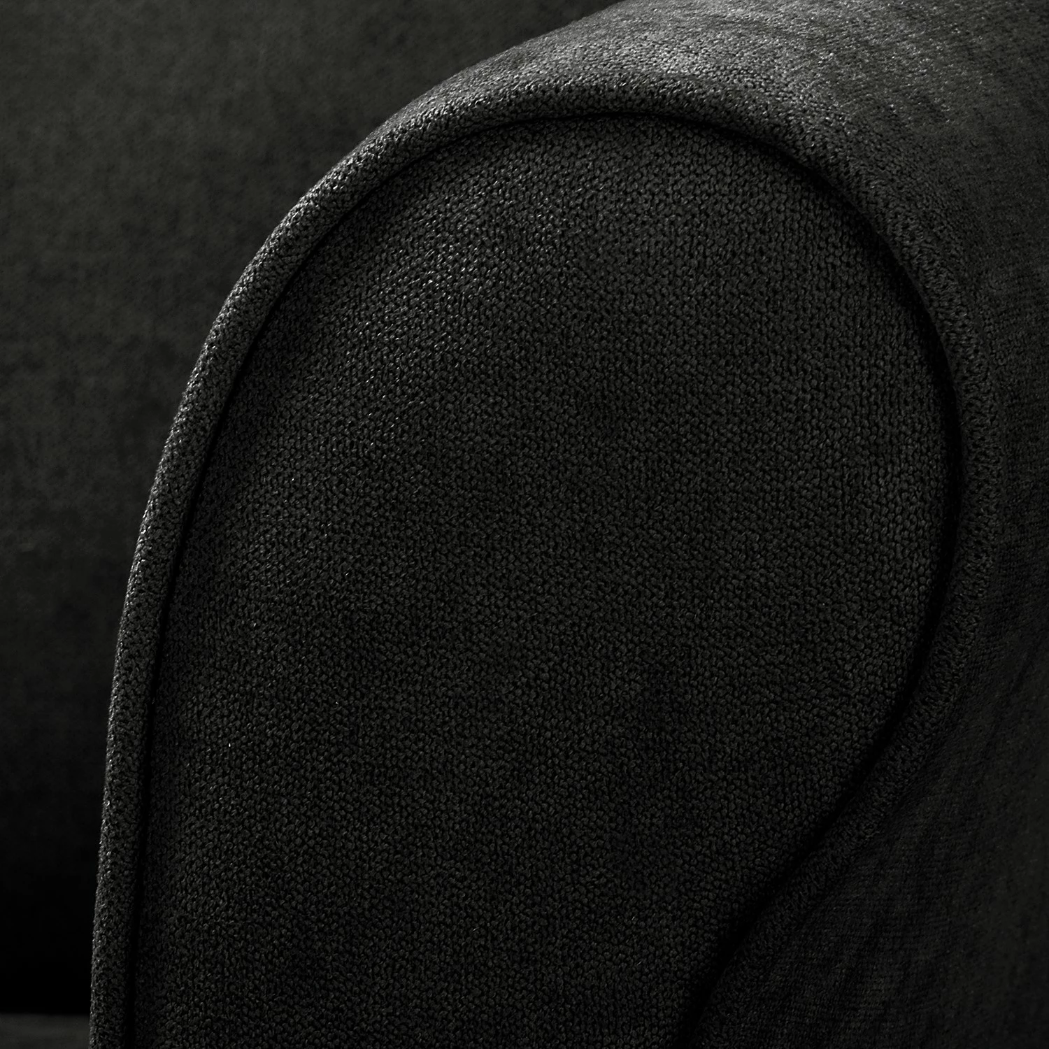 Norrwood Ohrensessel Ranu I - Microfaser Enza: Schwarz 9 Norrwood Ohrensessel Ranu I - Microfaser Enza: Schwarz – Bild 9