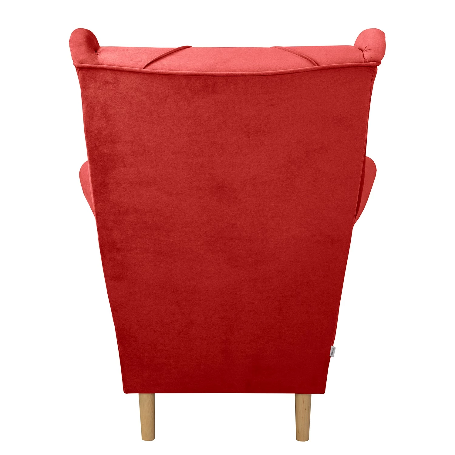 Norrwood Ohrensessel Olmen - Microfaser Jada: Rot 5 Norrwood Ohrensessel Olmen - Microfaser Jada: Rot – Bild 5