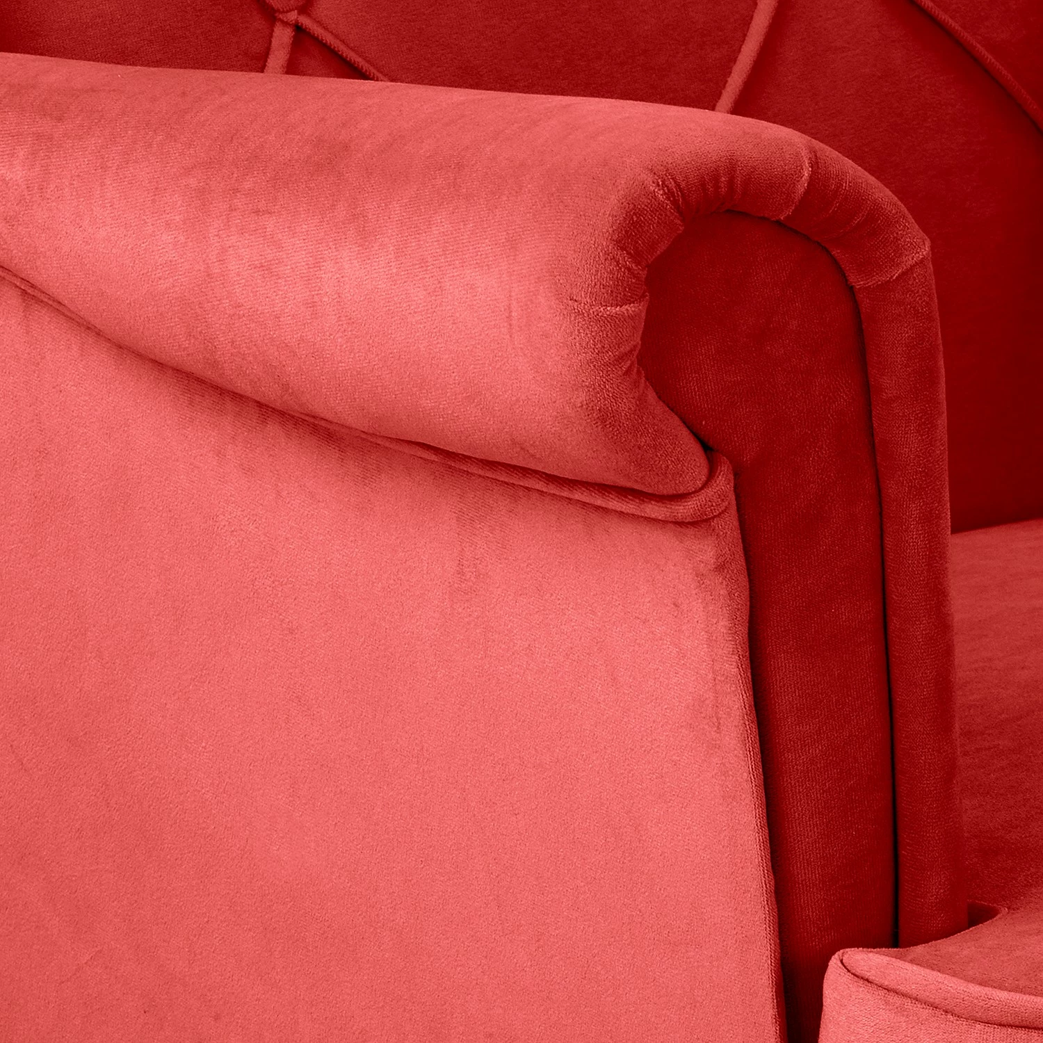 Norrwood Ohrensessel Olmen - Microfaser Jada: Rot 9 Norrwood Ohrensessel Olmen - Microfaser Jada: Rot – Bild 9