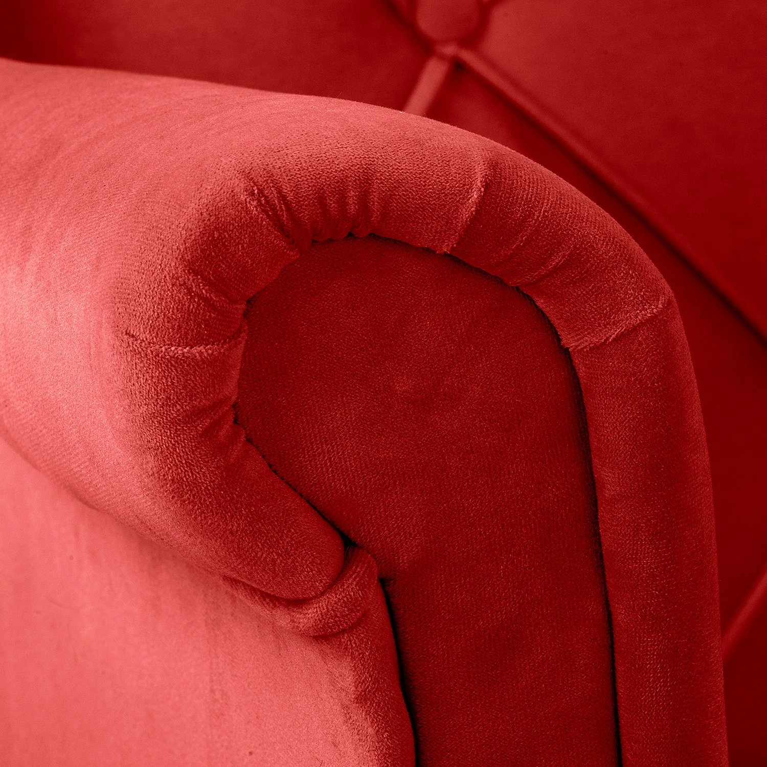 Norrwood Ohrensessel Olmen - Microfaser Jada: Rot 10 Norrwood Ohrensessel Olmen - Microfaser Jada: Rot – Bild 10
