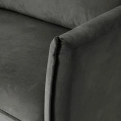 Norrwood Sofa Palawan (3-Sitzer) - Samt Ravi: Anthrazit -WOHNZIMMERMÖBEL Verkäufe 1000330050 220905 050 DETAILS P000000001000330050