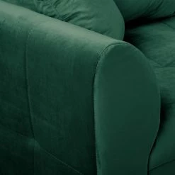 Norrwood Ecksofa Meyford - Samt Ravi: Antikgrün - Ottomane davorstehend rechts - Mit Hocker -WOHNZIMMERMÖBEL Verkäufe 1000330133 220304 085 DETAILS P000000001000330133