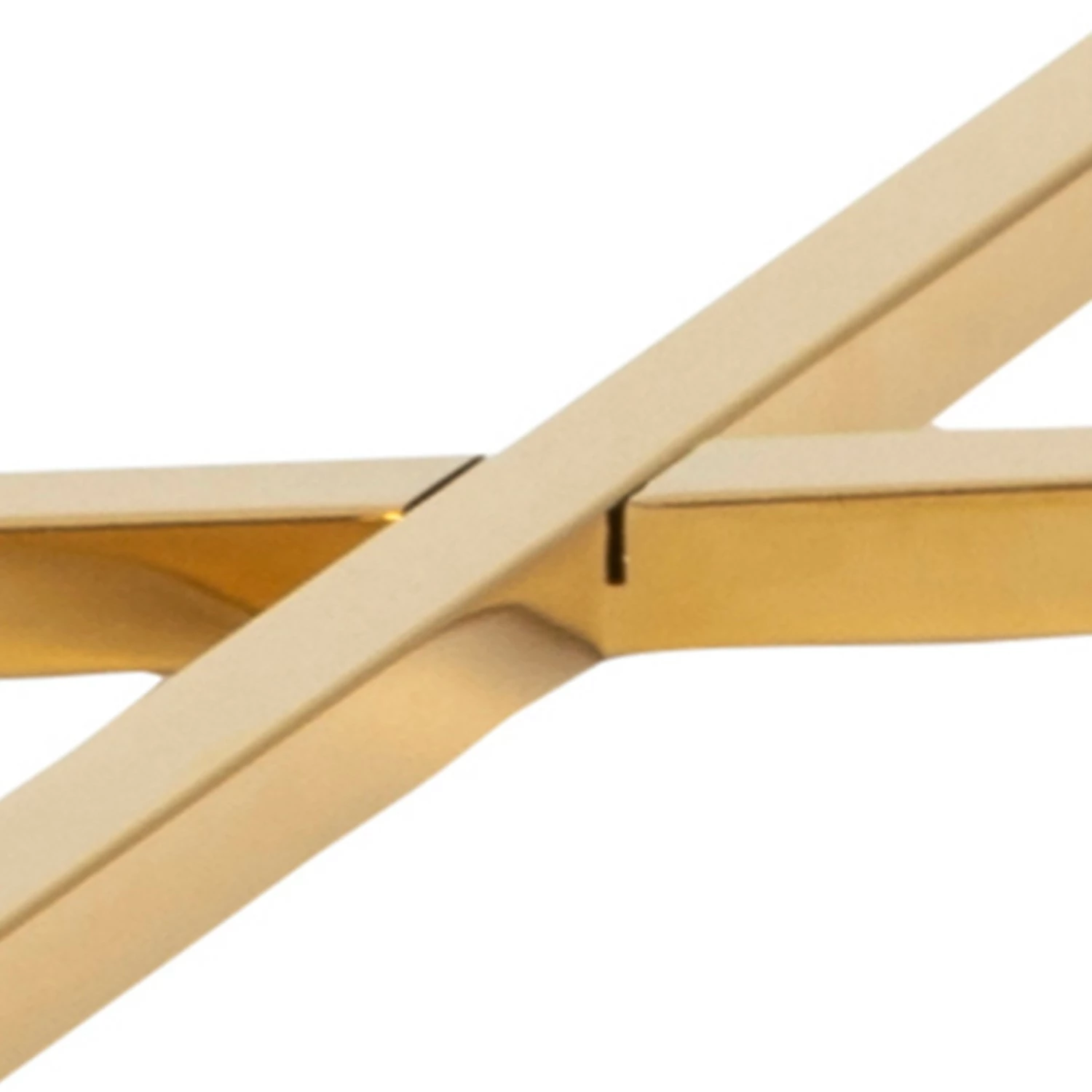 Fredriks Couchtisch Katori VIII - Glas / Metall - Marmor Weiß Dekor / Gold 7 Fredriks Couchtisch Katori VIII - Glas / Metall - Marmor Weiß Dekor / Gold – Bild 7