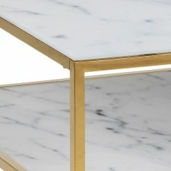 Fredriks Couchtisch Katori VII - Glas / Metall - Marmor Weiß Dekor / Gold 17 Fredriks Couchtisch Katori VII - Glas / Metall - Marmor Weiß Dekor / Gold -WOHNZIMMERMÖBEL Verkäufe 1000330561 220208 14502300050 DETAILS P000000001000330561