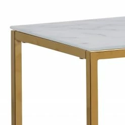 Fredriks Regal Katori II - Glas / Metall - Marmor Weiß Dekor / Gold -WOHNZIMMERMÖBEL Verkäufe 1000330565 220208 14503100050 DETAILS P000000001000330565