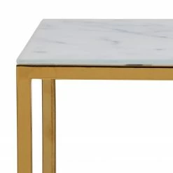 Fredriks Regal Katori II - Glas / Metall - Marmor Weiß Dekor / Gold -WOHNZIMMERMÖBEL Verkäufe 1000330565 220208 14503100080 DETAILS P000000001000330565