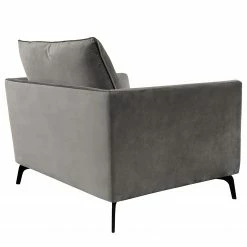 Norrwood Sofa Gobabis (1,5-Sitzer) - Samt Ravi: Taupe -WOHNZIMMERMÖBEL Verkäufe 1000330848 220214 040 DETAILS P000000001000330848