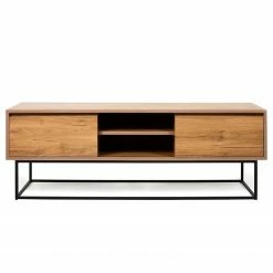 Red Living TV-Lowboard Tirano - Metall - Walnuss Hell Dekor / Schwarz 8 Red Living TV-Lowboard Tirano - Metall - Walnuss Hell Dekor / Schwarz -WOHNZIMMERMÖBEL Verkäufe 1000333634 220302 031 DETAILS P000000001000333634