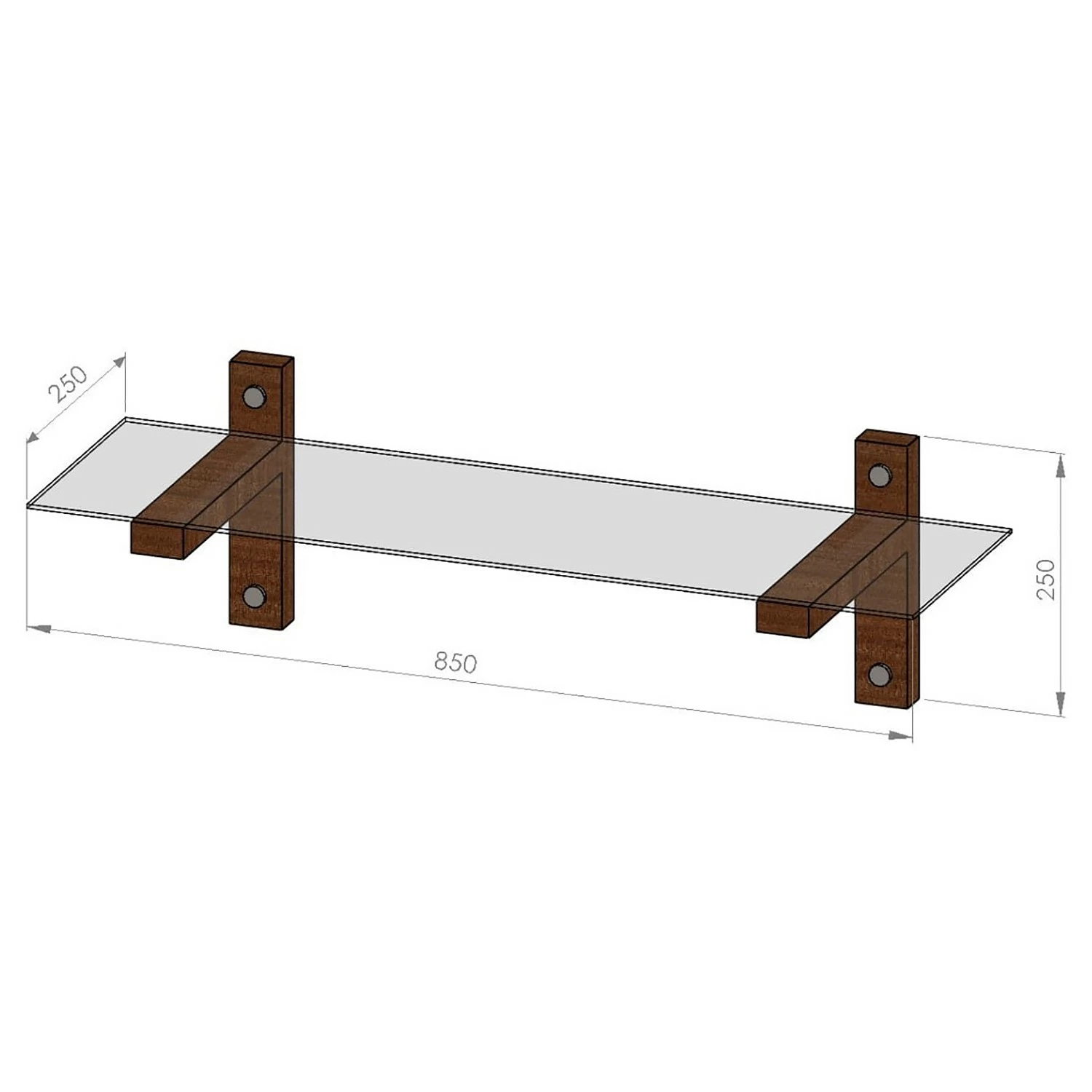 Loftscape Wandboard Rodgau - Glas / Kiefer massiv - Kiefer 9 Loftscape Wandboard Rodgau - Glas / Kiefer massiv - Kiefer – Bild 9