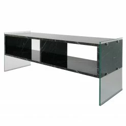 Loftscape TV-Rack Nevele - Marmor Schwarz Dekor