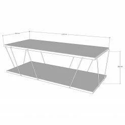 Loftscape Couchtisch Kaltene - Schwarz 7 Loftscape Couchtisch Kaltene - Schwarz -WOHNZIMMERMÖBEL Verkäufe 1000333682 220302 500 SKETCH DETAILS P000000001000333682 sketch