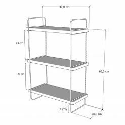 Red Living Wandregal Papasan - Metall - Kiefer Dekor / Schwarz 11 Red Living Wandregal Papasan - Metall - Kiefer Dekor / Schwarz -WOHNZIMMERMÖBEL Verkäufe 1000333685 220302 500 SKETCH DETAILS P000000001000333685 sketch