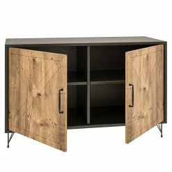 Red Living Kommode Vallrun - Kiefer Dekor / Anthrazit 6 Red Living Kommode Vallrun - Kiefer Dekor / Anthrazit -WOHNZIMMERMÖBEL Verkäufe 1000333721 220302 030 DETAILS P000000001000333721