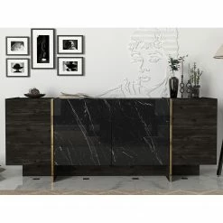 Loftscape Sideboard Vidal - Marmor Schwarz Dekor / Gold 10 Loftscape Sideboard Vidal - Marmor Schwarz Dekor / Gold -WOHNZIMMERMÖBEL Verkäufe 1000333728 220302 021 MOOD DETAILS P000000001000333728 mood