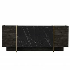 Loftscape Sideboard Vidal - Marmor Schwarz Dekor / Gold 12 Loftscape Sideboard Vidal - Marmor Schwarz Dekor / Gold -WOHNZIMMERMÖBEL Verkäufe 1000333728 220302 030 DETAILS P000000001000333728