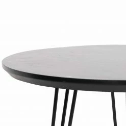 Loftscape Beistelltisch Soffy (3er-Set) - Metall - Marmor Schwarz Dekor / Schwarz -WOHNZIMMERMÖBEL Verkäufe 1000333733 220302 034 DETAILS P000000001000333733