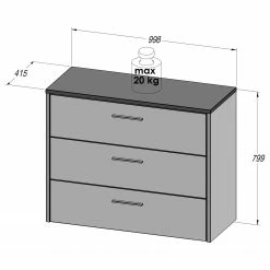 Loftscape Kommode Freystadt -WOHNZIMMERMÖBEL Verkäufe 1000333798 220218 500 SKETCH DETAILS P000000001000333798 sketch