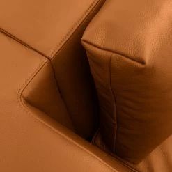 Studio Copenhagen Sofa Madison (3-Sitzer) - Echtleder Neka: Cognac -WOHNZIMMERMÖBEL Verkäufe 1000333846 220301 080 DETAILS P000000001000333846