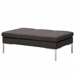 Studio Copenhagen Polsterhocker Madison - Webstoff Anda II: Anthrazit