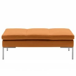 Studio Copenhagen Polsterhocker Madison - Echtleder Neka: Cognac -WOHNZIMMERMÖBEL Verkäufe 1000333869 220301 040 DETAILS P000000001000333869