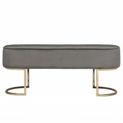 INSTYLE by Kayoom Polsterbank Pera - Grau -WOHNZIMMERMÖBEL Verkäufe 1000335711 220223 030 DETAILS P000000001000335711