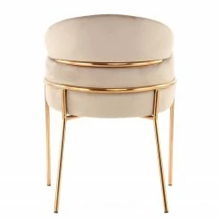 INSTYLE by Kayoom Armlehnenstuhl Elva - Taupe / Gold 13 INSTYLE by Kayoom Armlehnenstuhl Elva - Taupe / Gold -WOHNZIMMERMÖBEL Verkäufe 1000335713 220223 032 DETAILS P000000001000335713