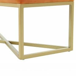 INSTYLE by Kayoom Polsterbank Diaz - Orange -WOHNZIMMERMÖBEL Verkäufe 1000335719 220223 033 DETAILS P000000001000335719